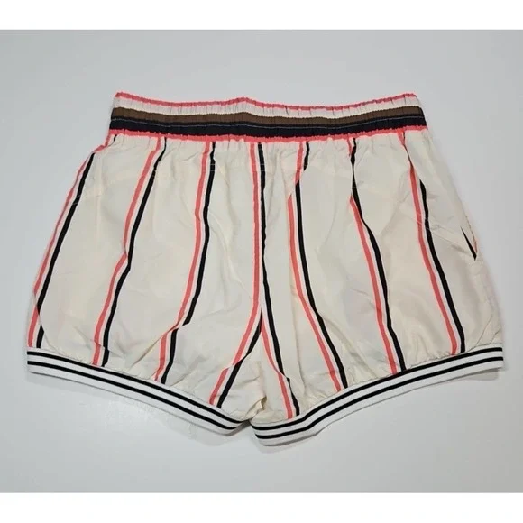 Free People Movement Womens Striped Pull On Athletic Shorts Size Small NWOT - Picture 2 of 10